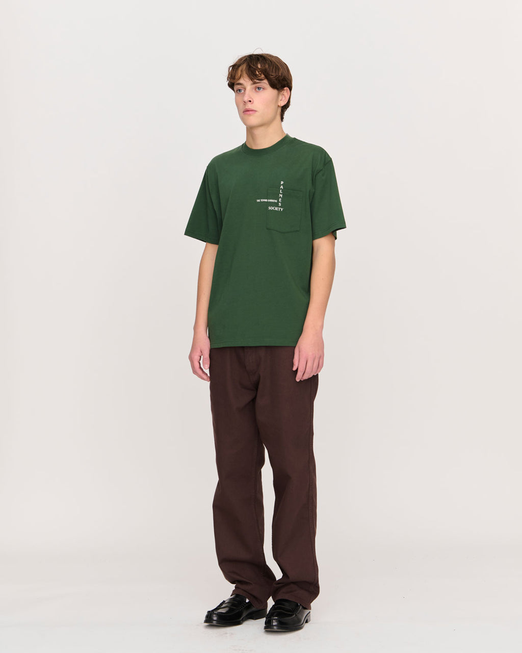 Ramus Pocket T-Shirt Dark Green – Palmes