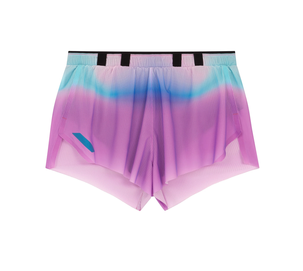 Women's Marathon Shorts Blue/Magenta by SOAR