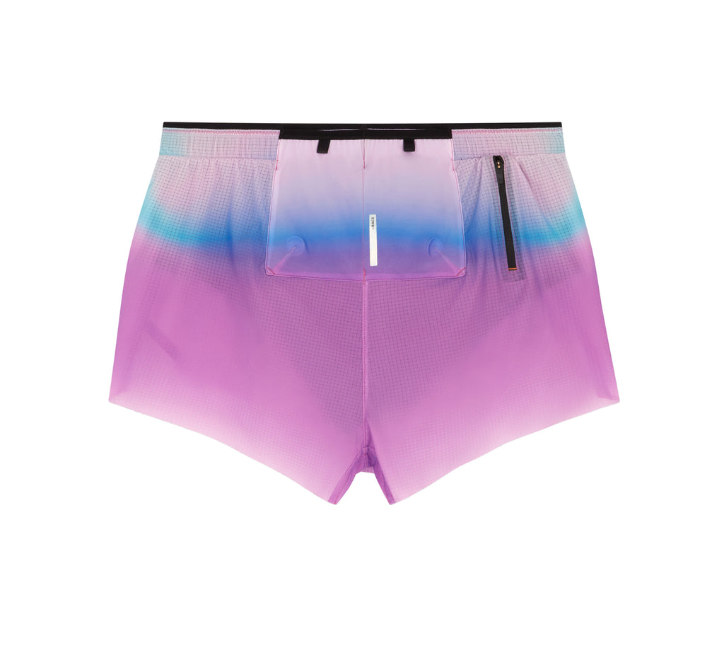 Women's Marathon Shorts Blue/Magenta by SOAR
