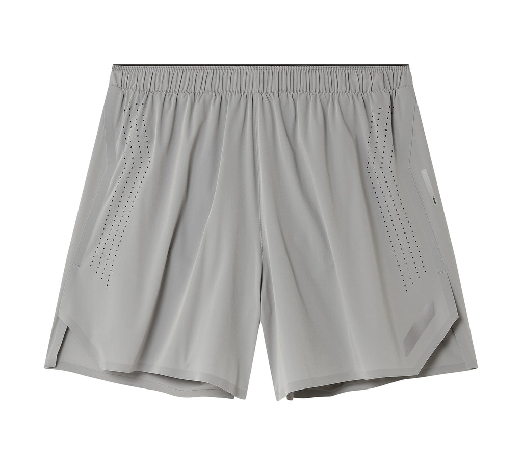 MEN'S RUN SHORTS Silver Grey