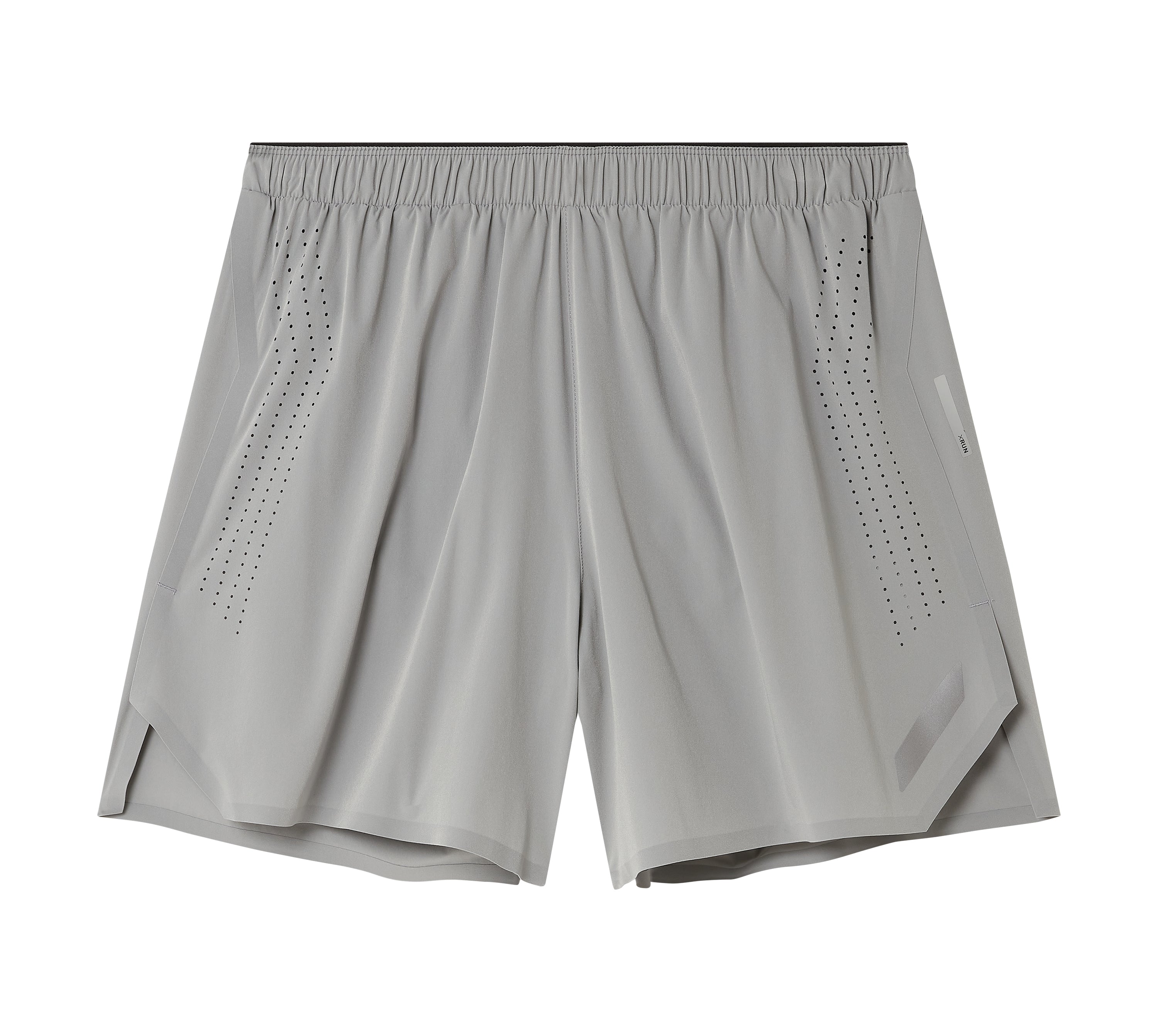 MEN'S RUN SHORTS Silver Grey