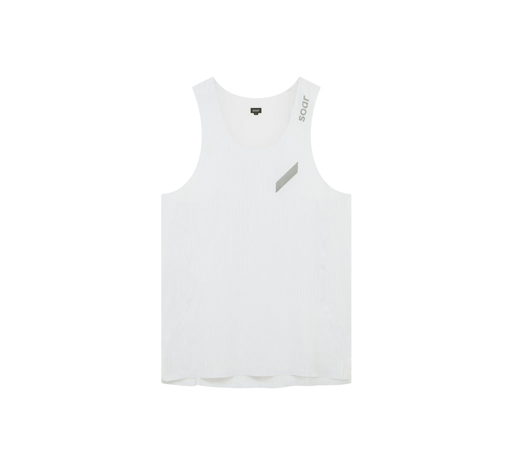 Men's Race Vest 2.0 White by SOAR