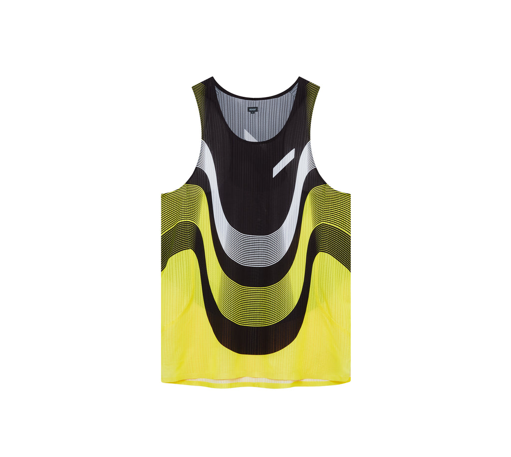 Men's Race Vest 2.0 Black Yellow by SOAR