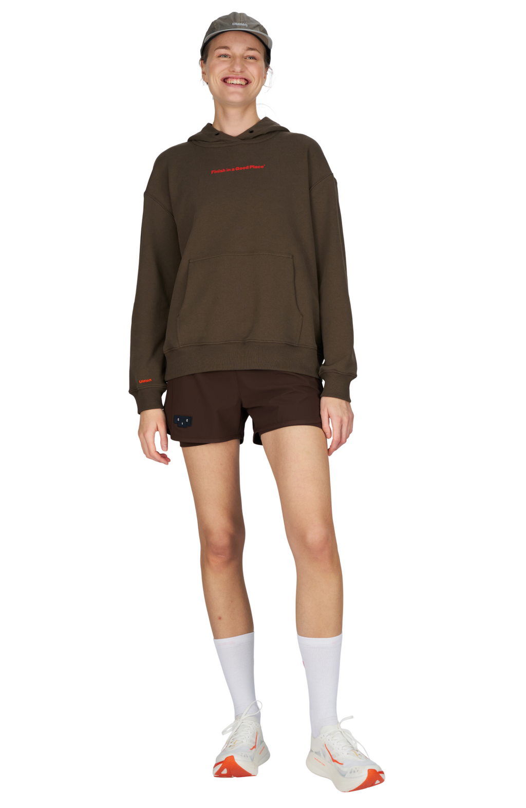 Slow Motion Hoodie Wren Brown by UNNA