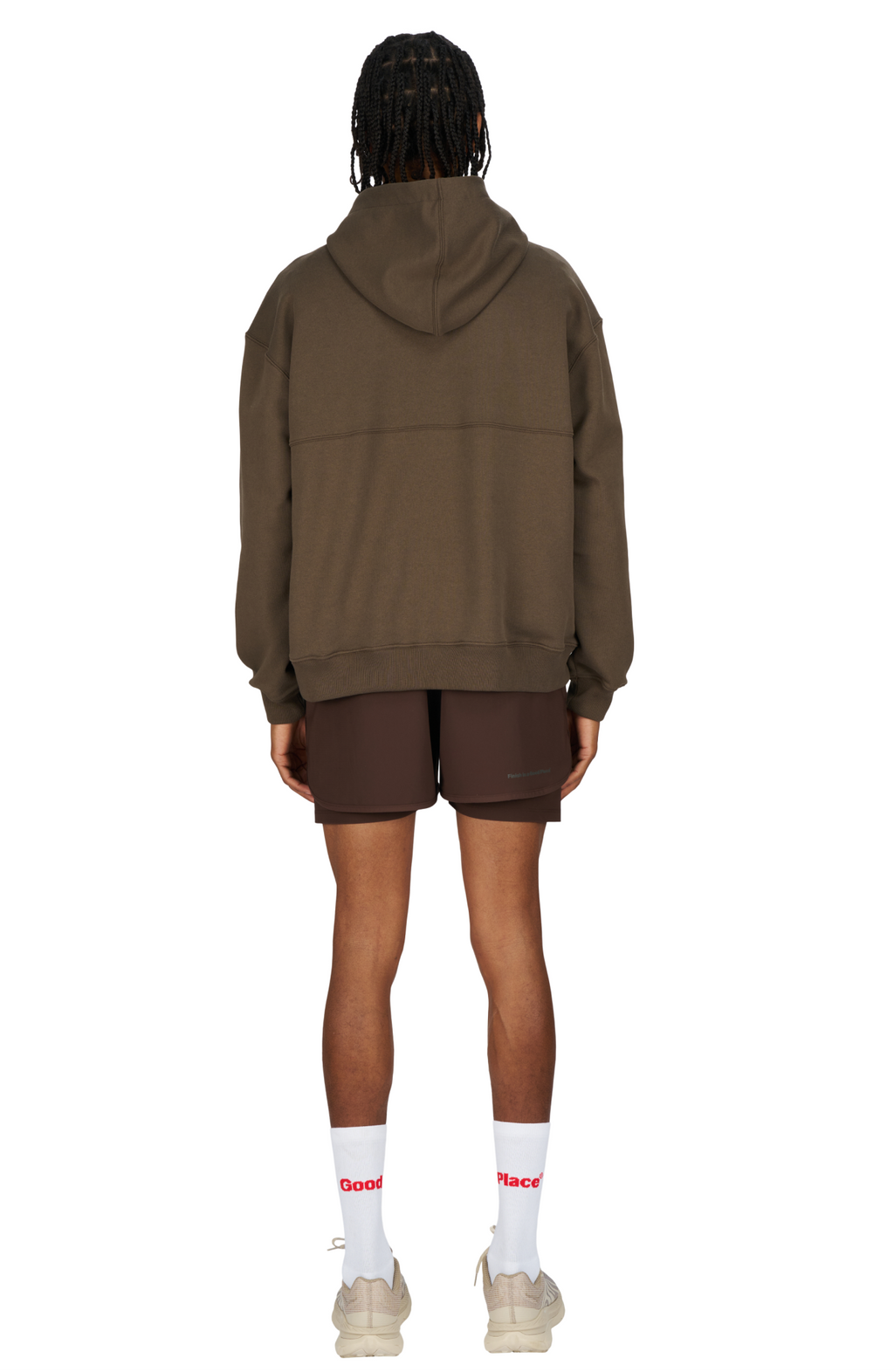Slow Motion Hoodie Wren Brown by UNNA