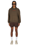 Slow Motion Hoodie Wren Brown by UNNA