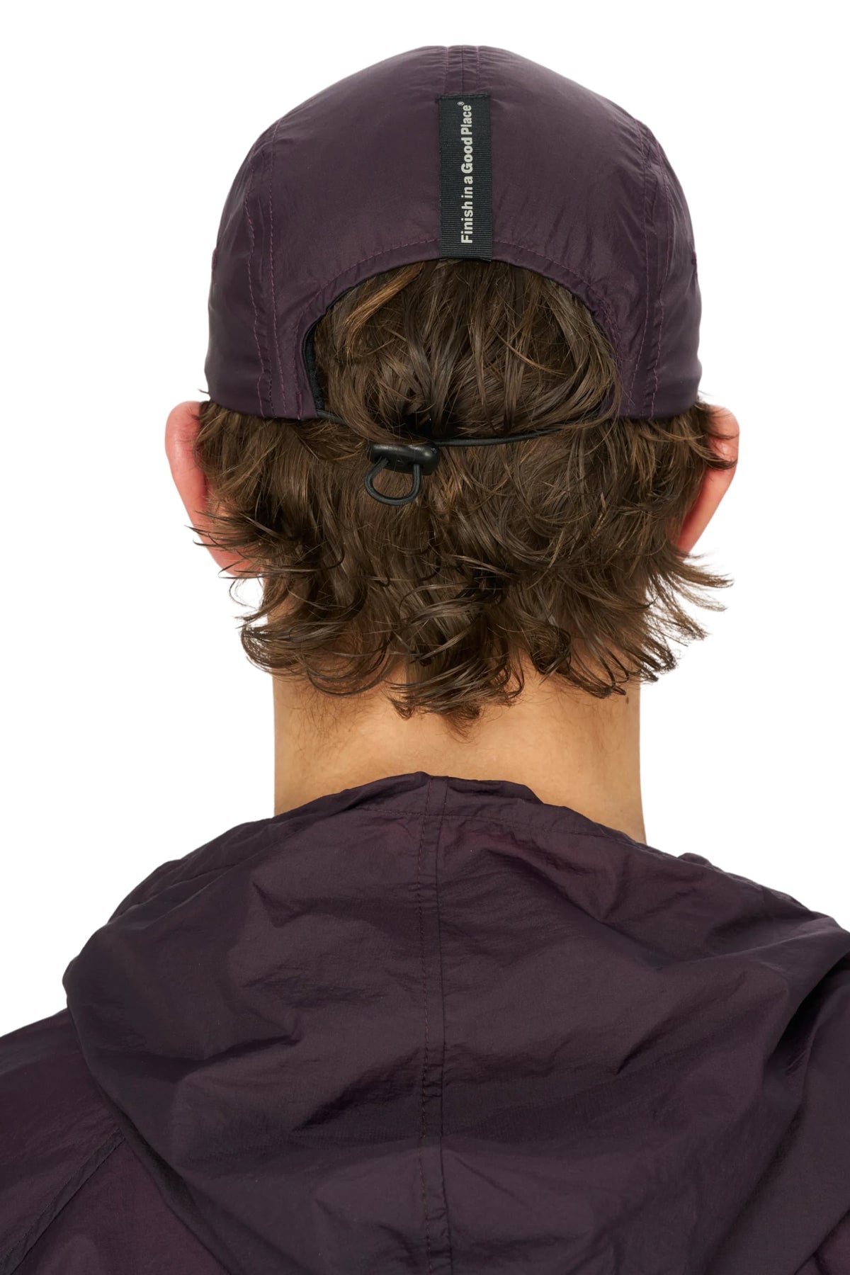 Smiles Run Cap Aubergine by UNNA