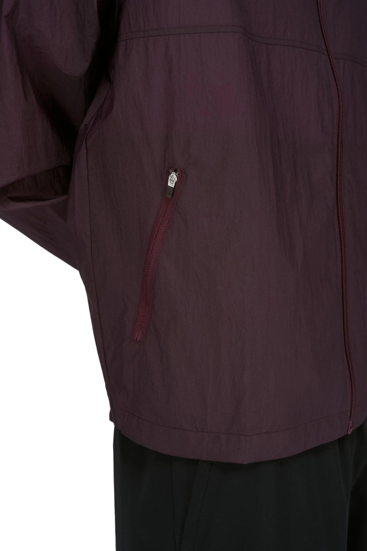 Smiles Run Jacket in Aubergine by UNNA