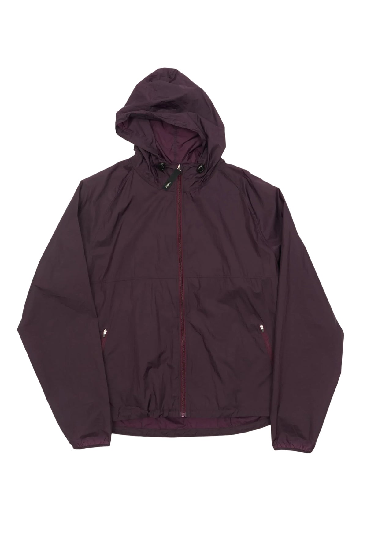 Smiles Run Jacket in Aubergine by UNNA