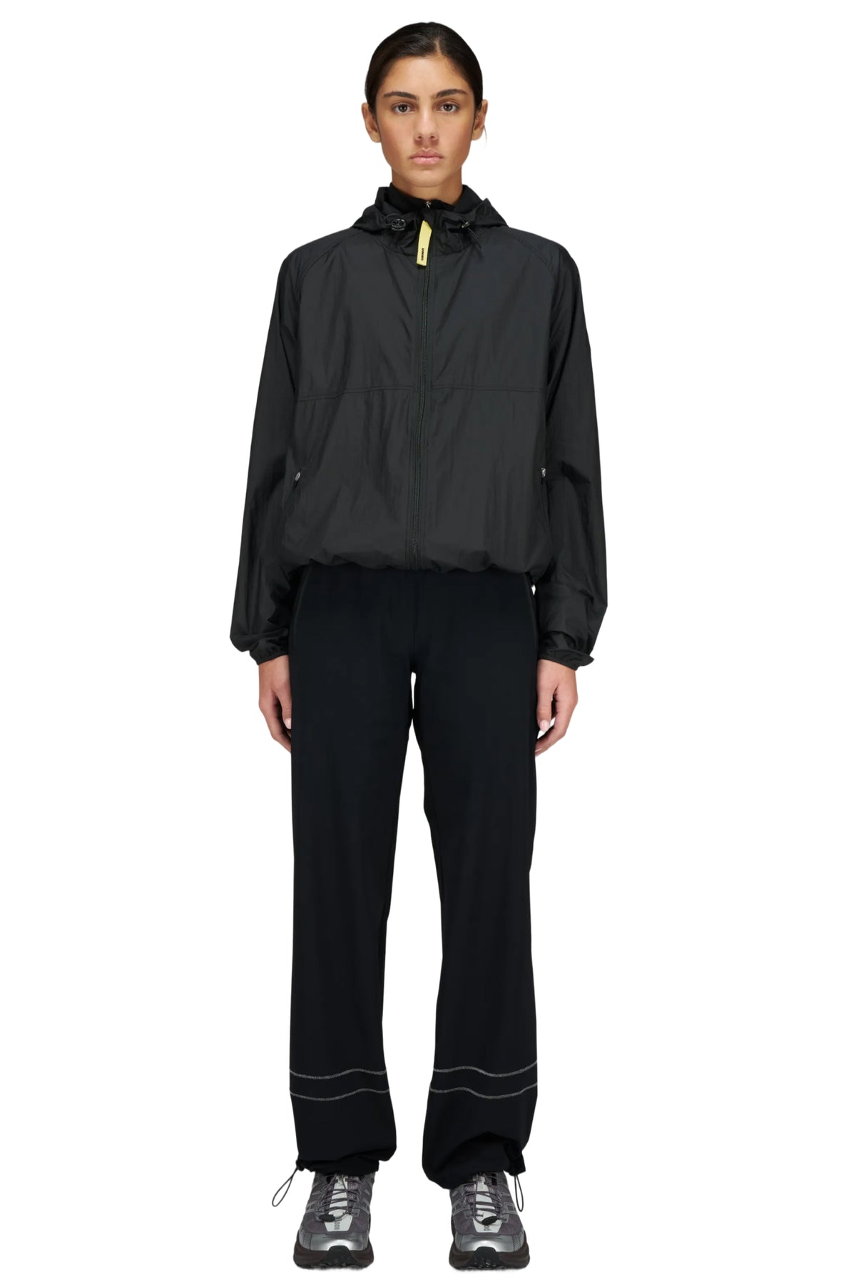 Smiles Run Jacket Black by UNNA