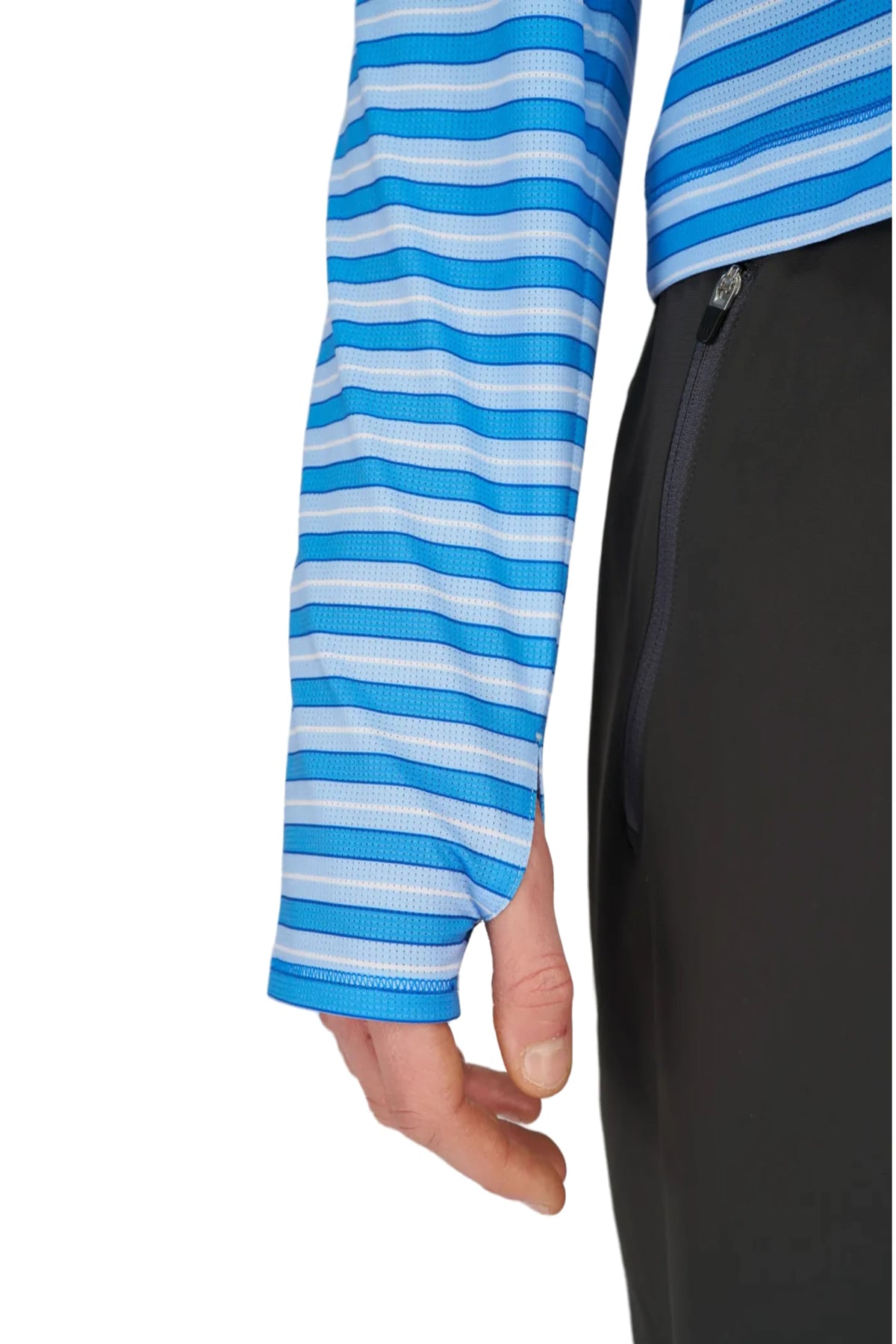 Striped Long Sleeve Business Blue by UNNA