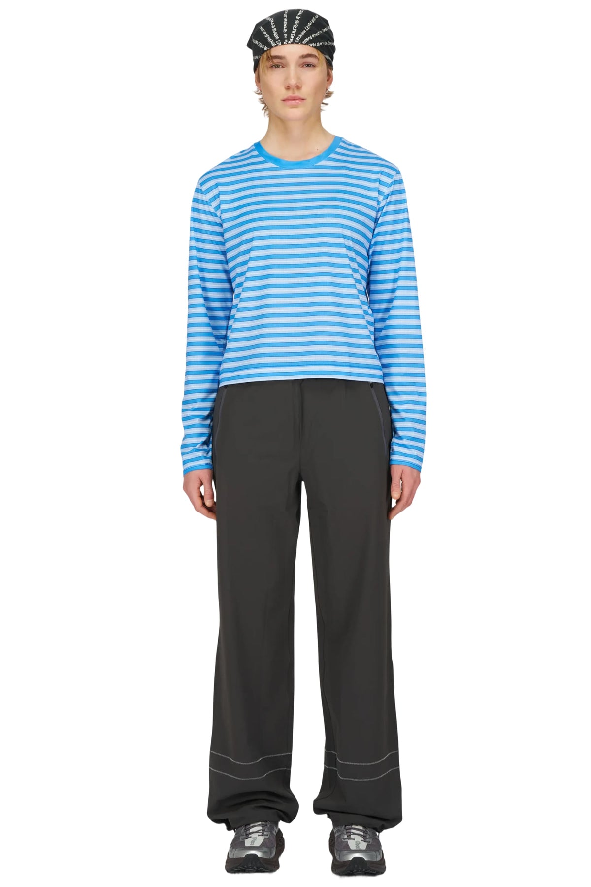 Striped Long Sleeve Business Blue by UNNA