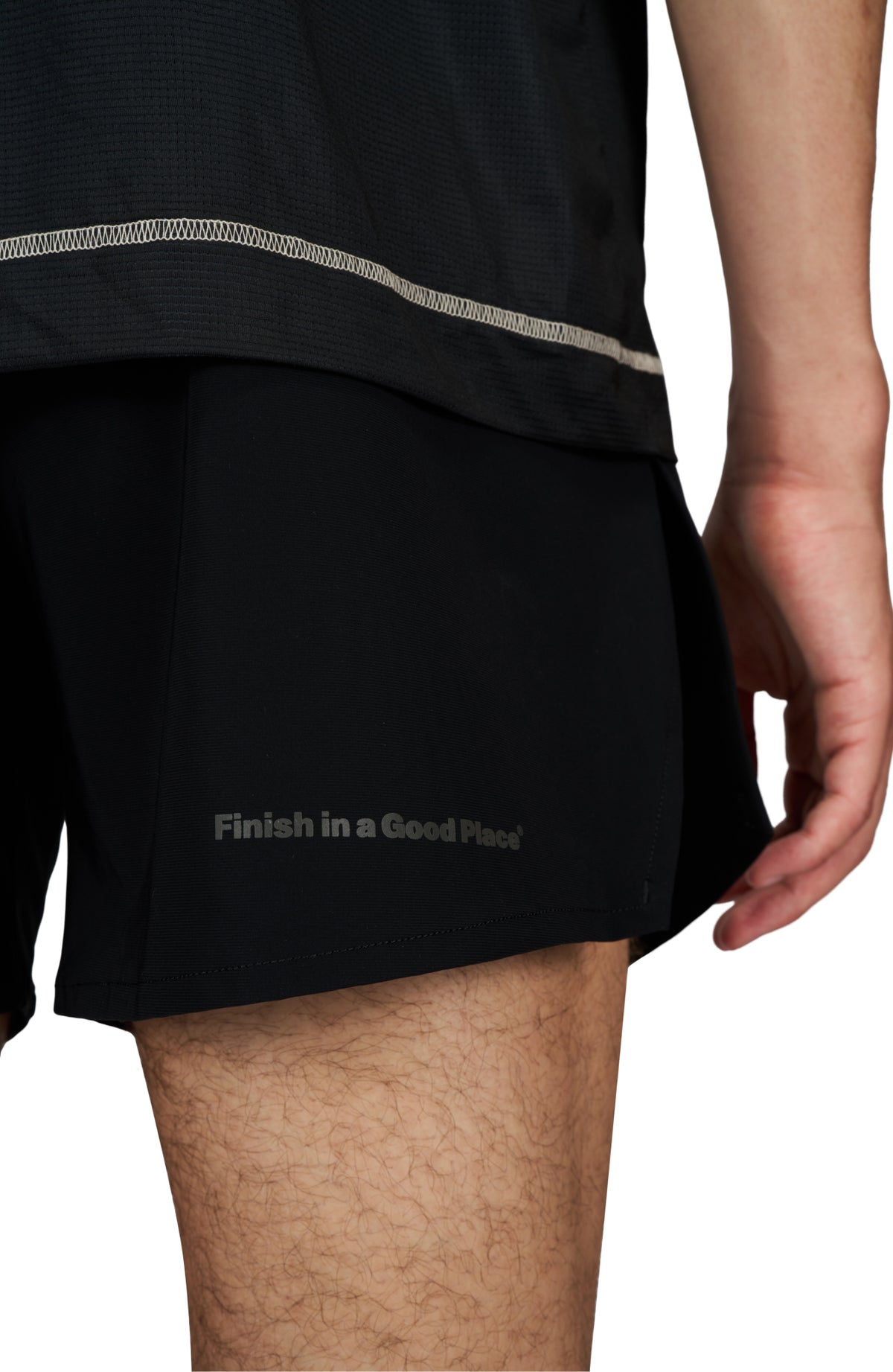 Men's Tempo Shorts in Black by UNNA