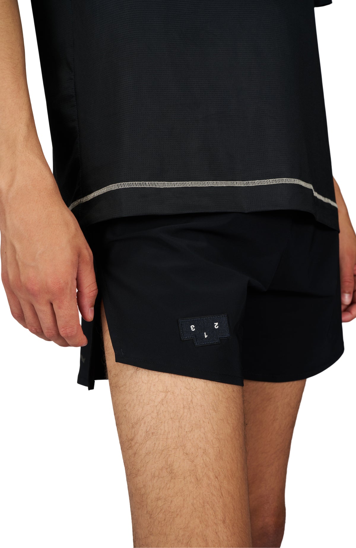 Men's Tempo Shorts in Black by UNNA