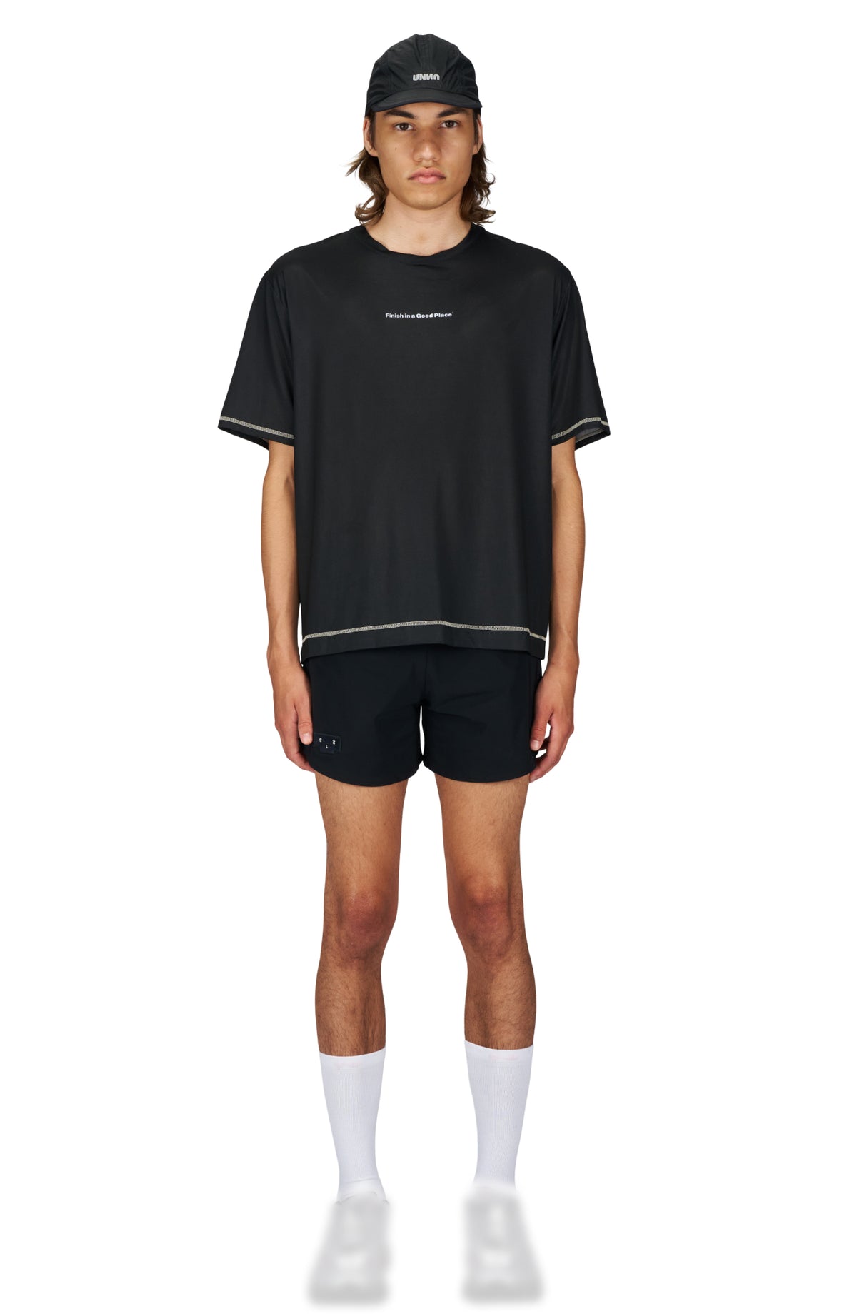 Men's Tempo Shorts in Black by UNNA