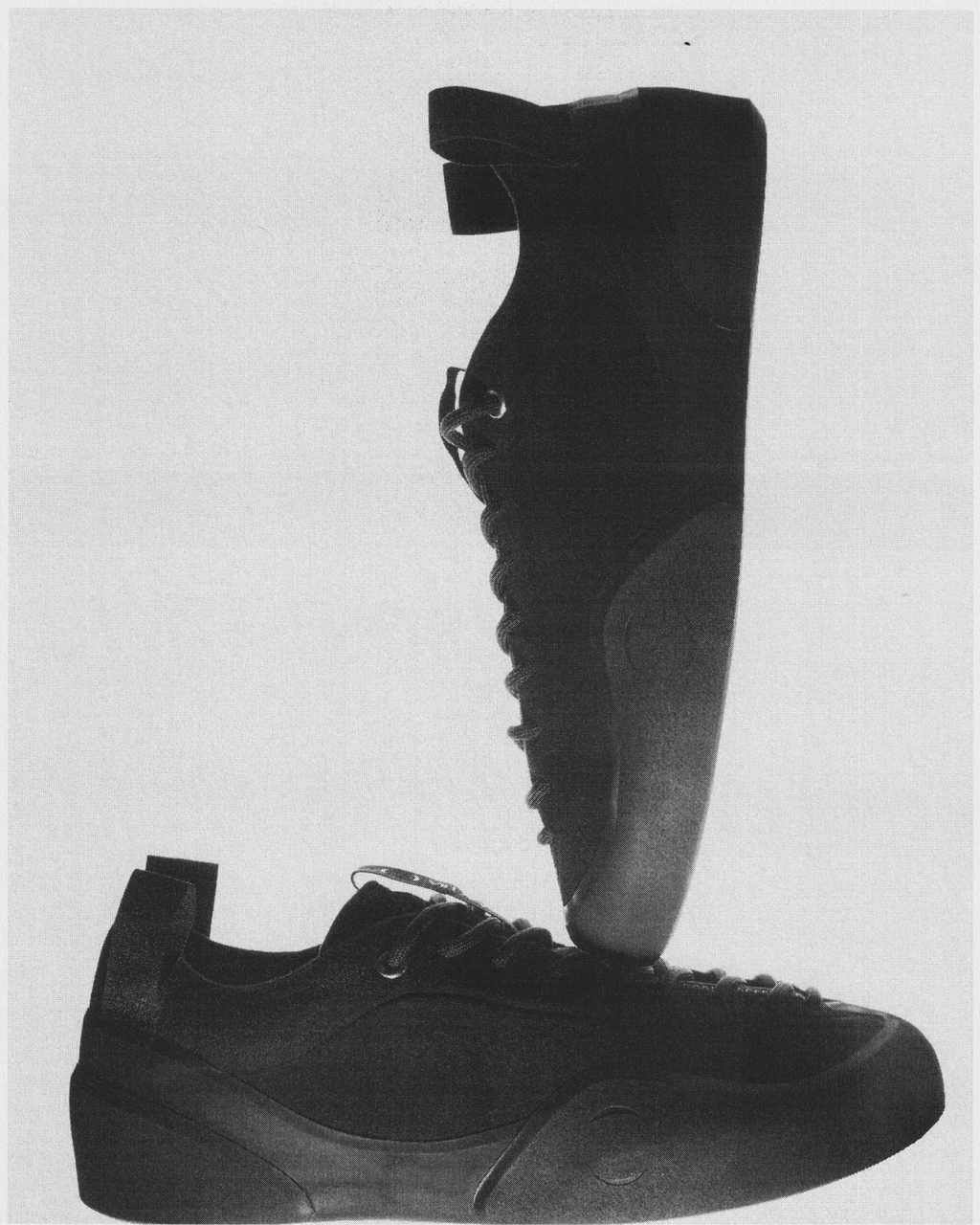 Village 1PM skate shoe in Black