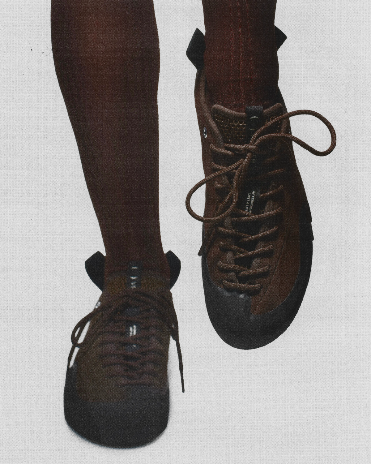 Village 1PM skate shoe in Chocolate