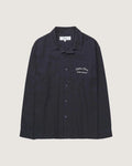 Western Camp Collar Shirt in Navy by Palmes