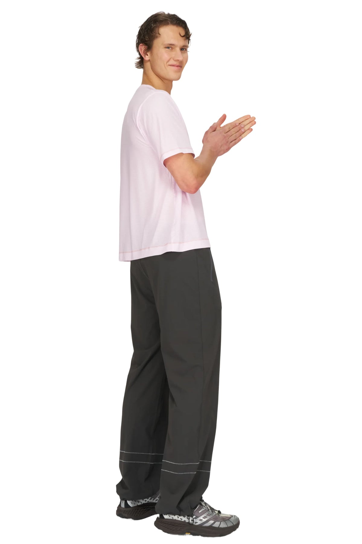 Wavy Tee Oxford Pink by UNNA