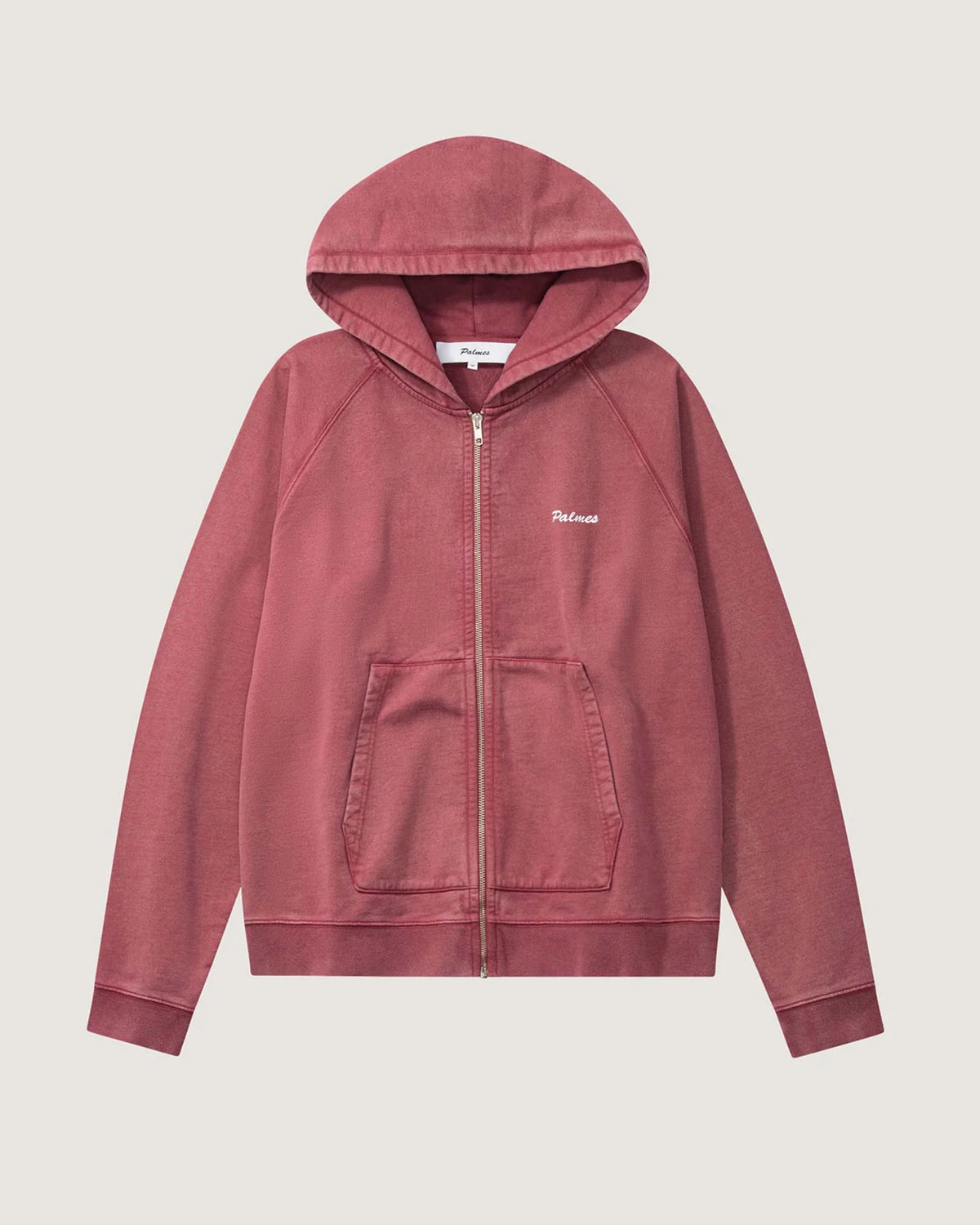 Logo Zip Hooded Sweatshirt by Palmes