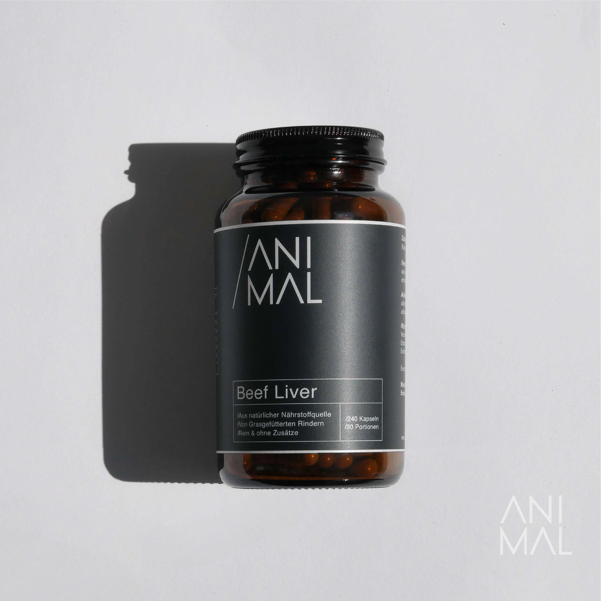 Grass Fed Beef Liver Capsules by ANIMAL based