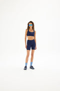 7in Pocketed Half-Tights in Indigo styled as a full outfit look by District Vision