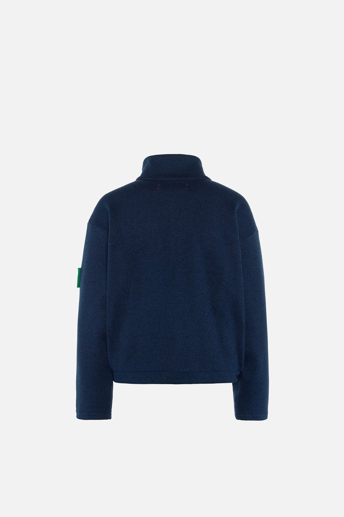 Cropped Brushed Fleece in Slate Blue by District Vision