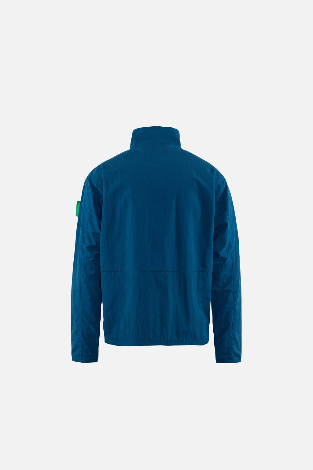 Half-Zip Nylon Windbreaker in Coral by District Vision