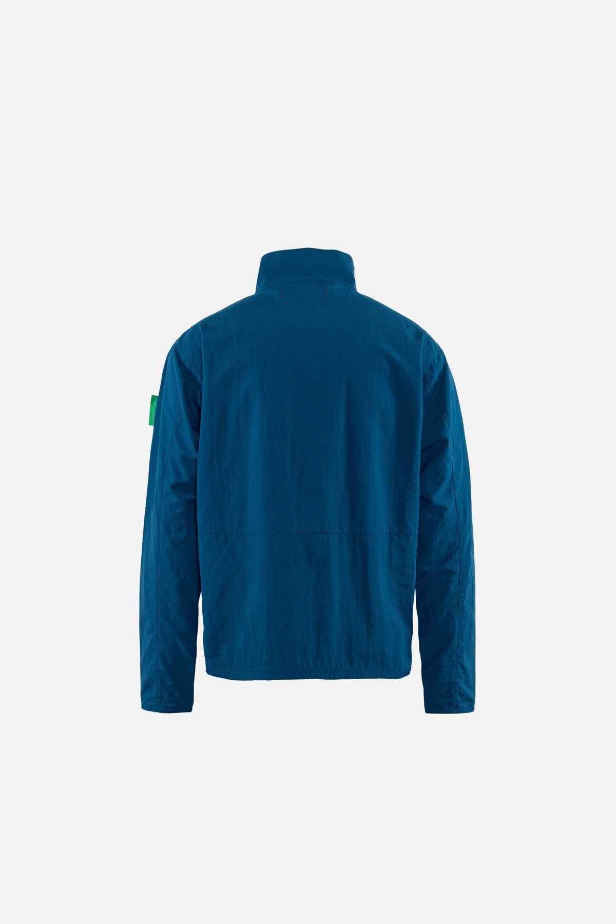 Half-Zip Nylon Windbreaker in Coral by District Vision