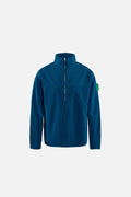 Half-Zip Nylon Windbreaker in Coral by District Vision