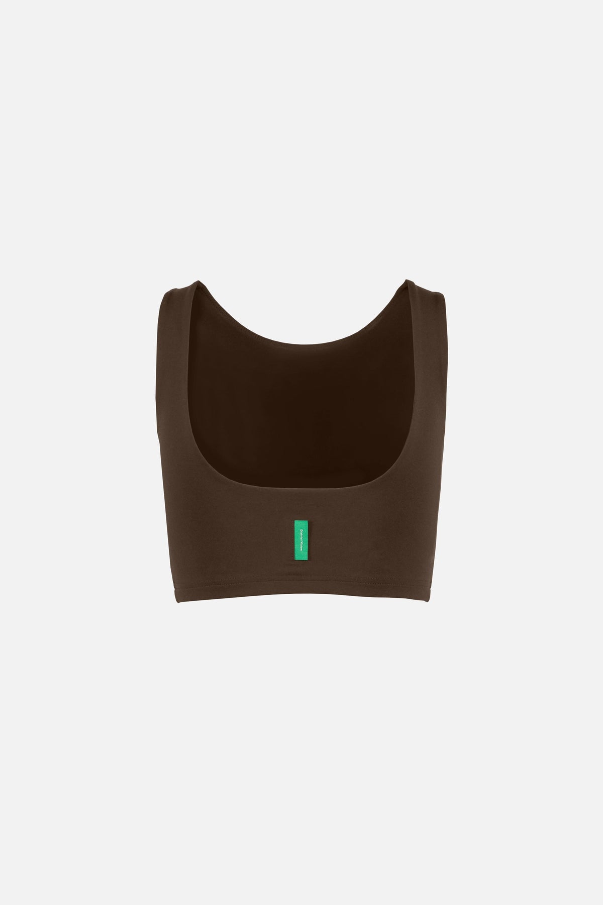 High Neck Interlock Bra in Earth by District Vision