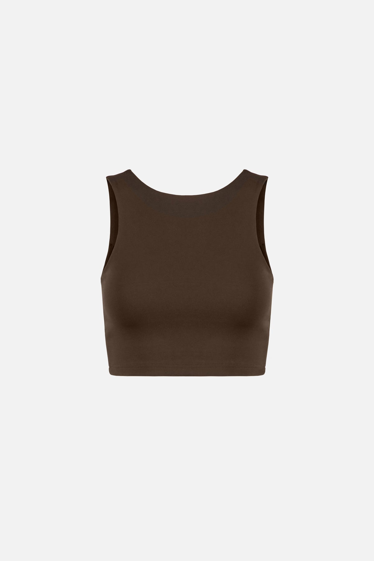 High Neck Interlock Bra in Earth by District Vision