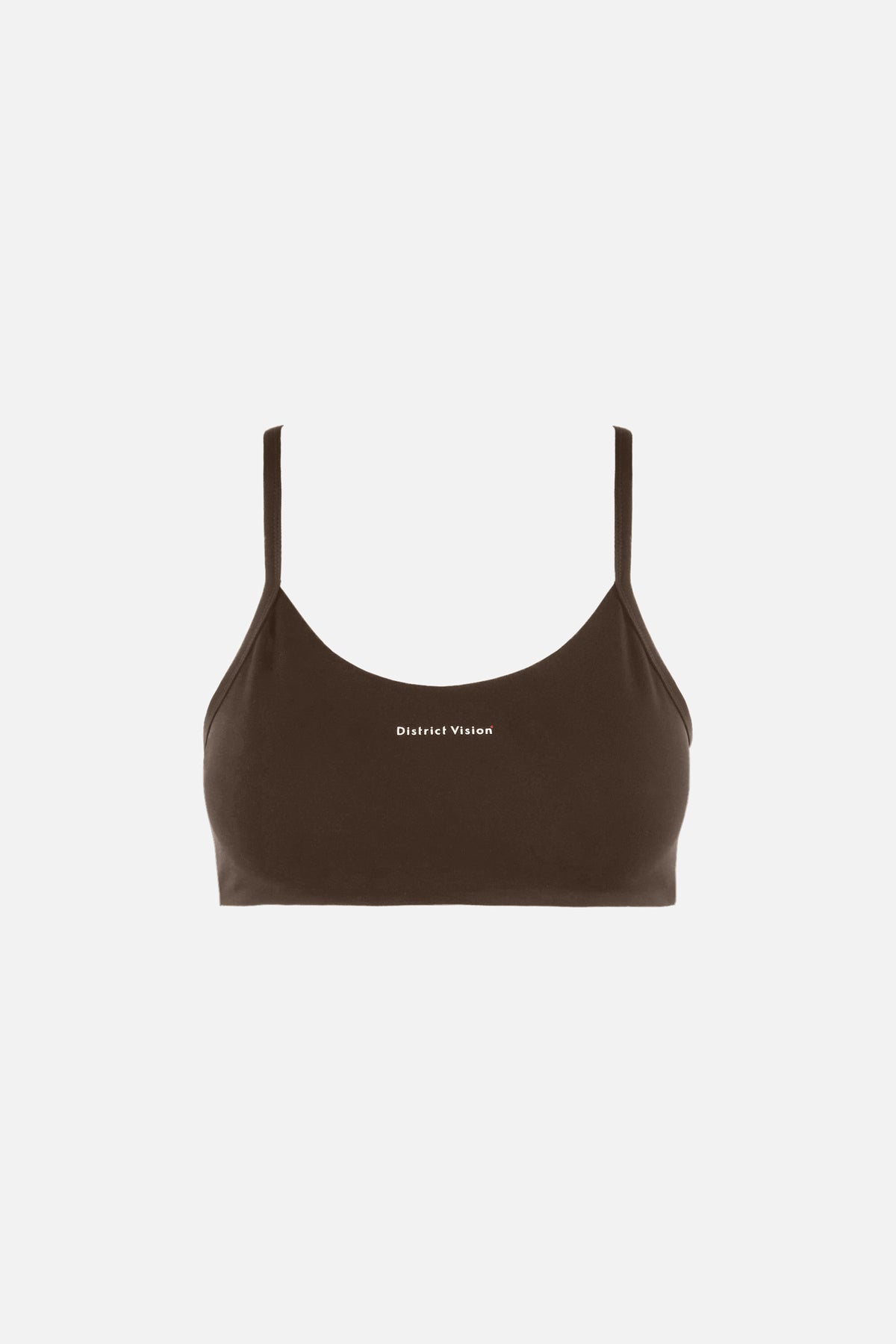 Light Support Interlock Bra in Earth by District Vision
