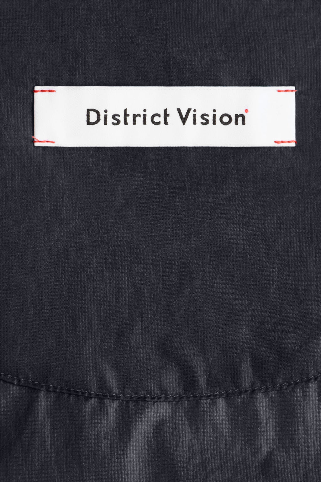 Ultralight Nylon Wind Jacket in Obsidian by District Vision