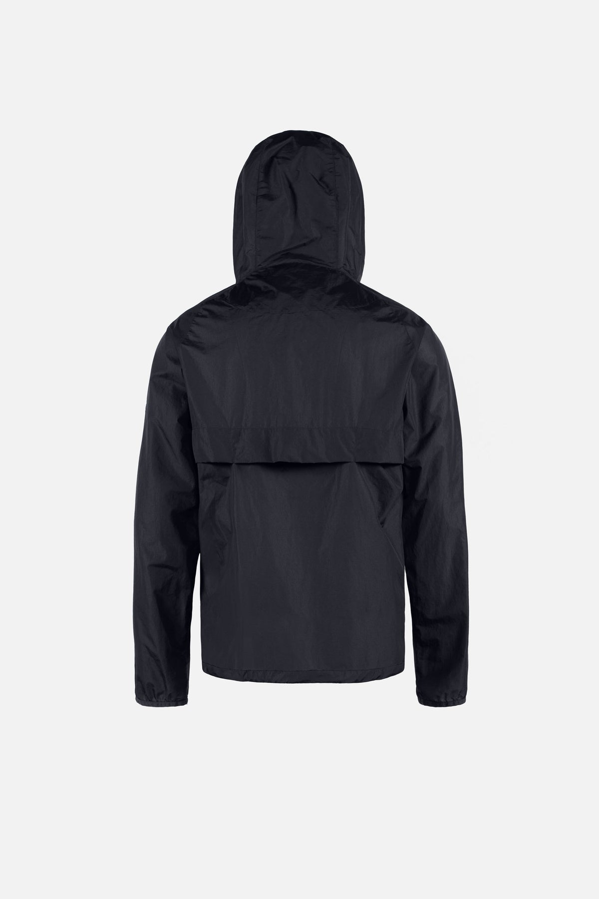 Ultralight Nylon Wind Jacket in Obsidian by District Vision