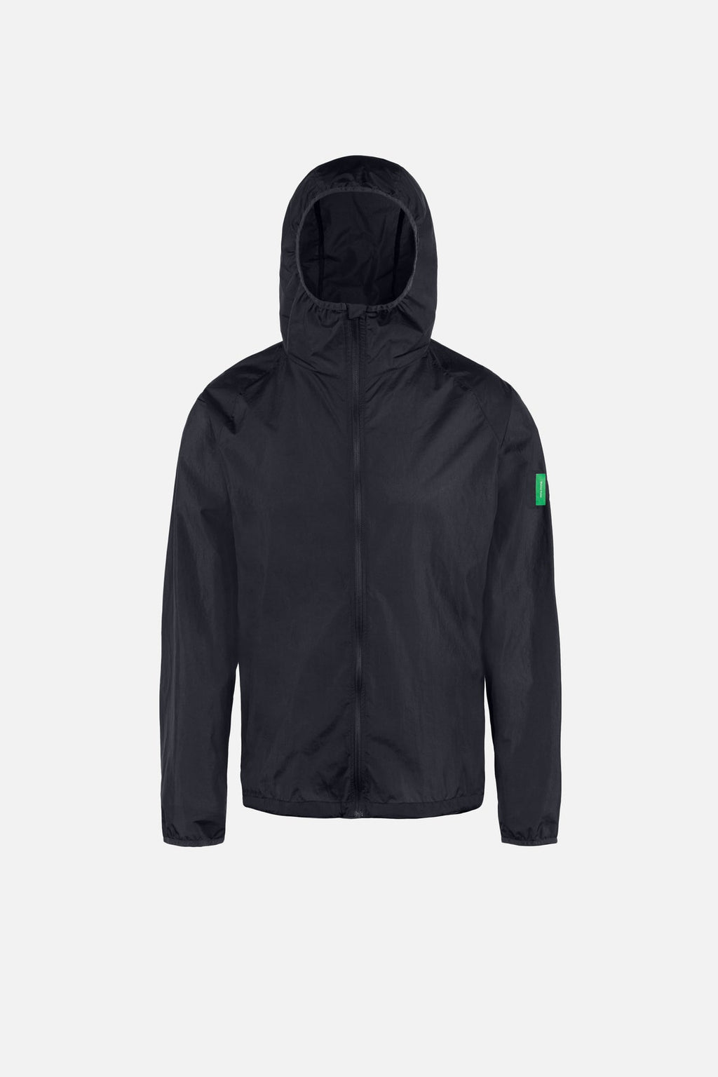 Ultralight Nylon Wind Jacket in Obsidian by District Vision