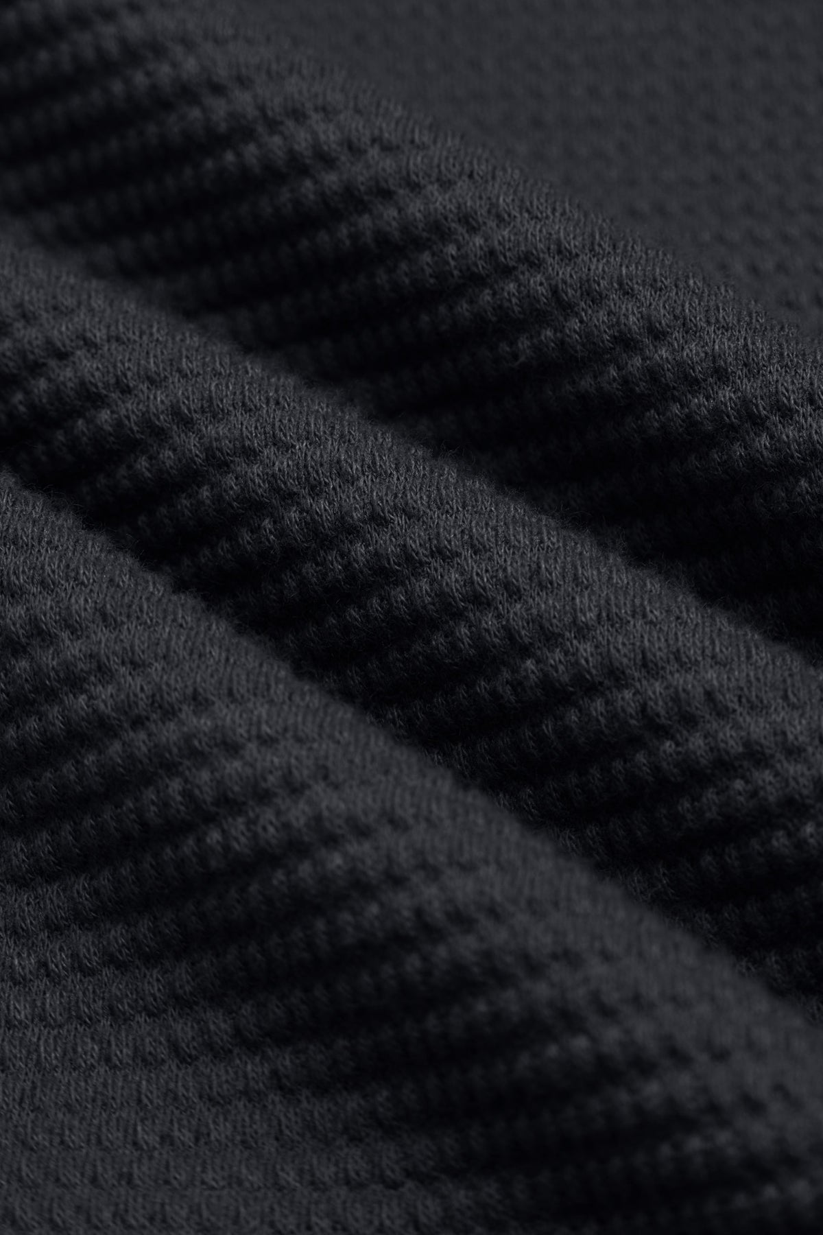 Waffle Long Sleeve in Black by District Vision