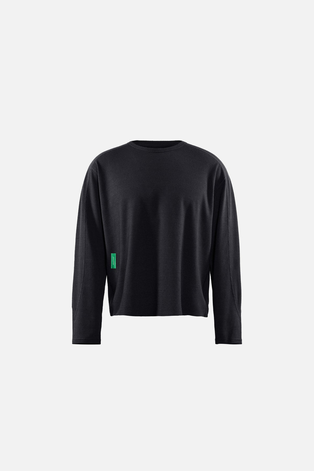 Waffle Long Sleeve in Black by District Vision