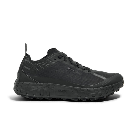 Norda 001A trail running shoe, Stealth Black