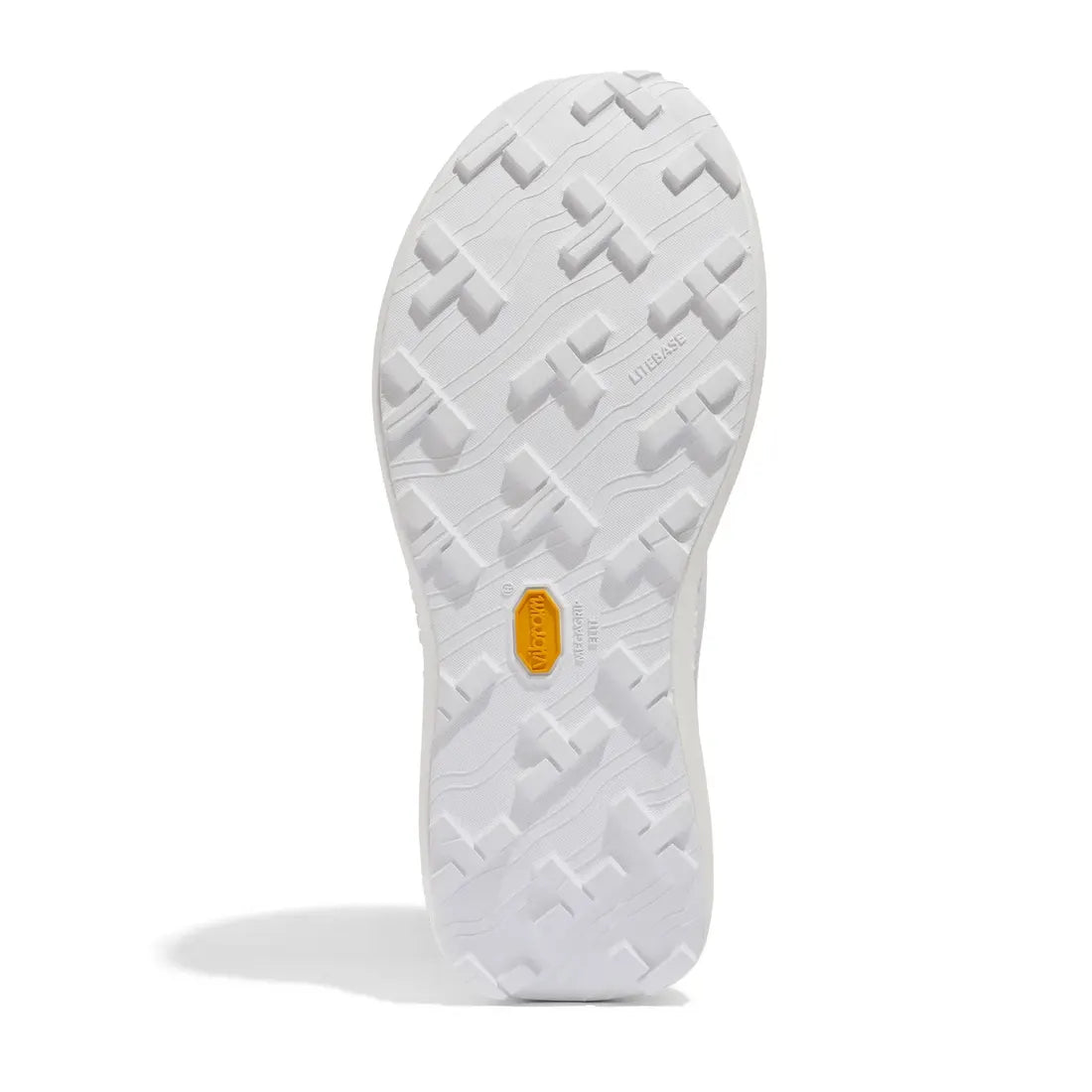 Norda 005 trail running shoe in Neve, sole view