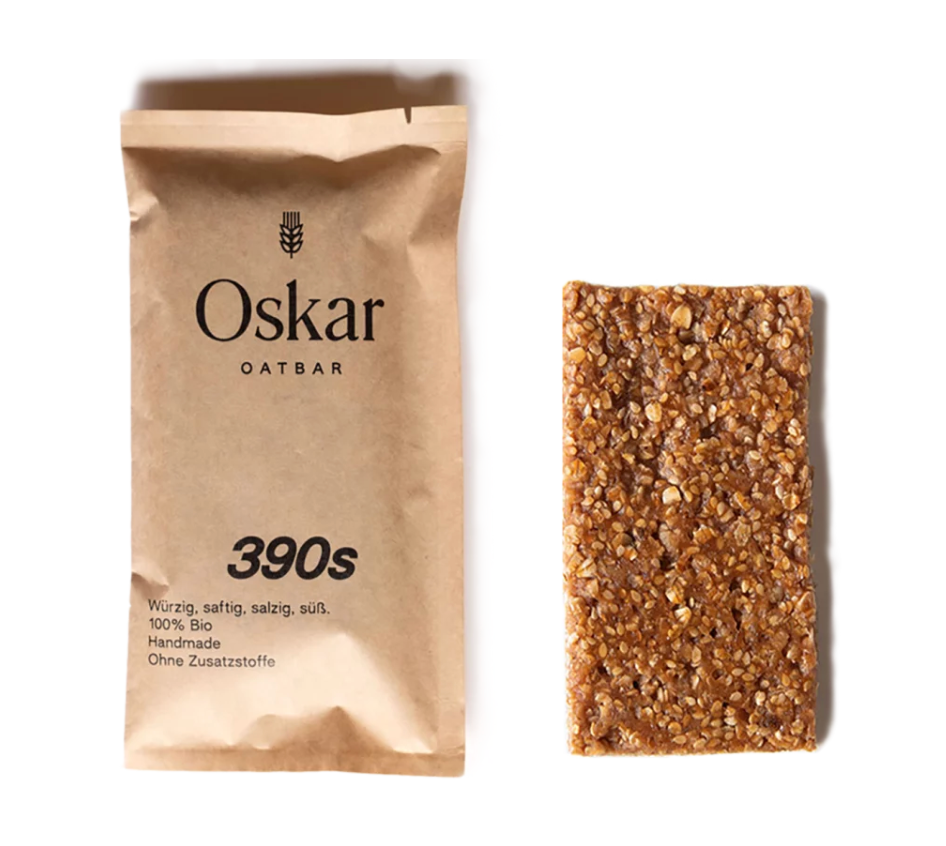 Oskar Oatbar 390s Natural oat bar