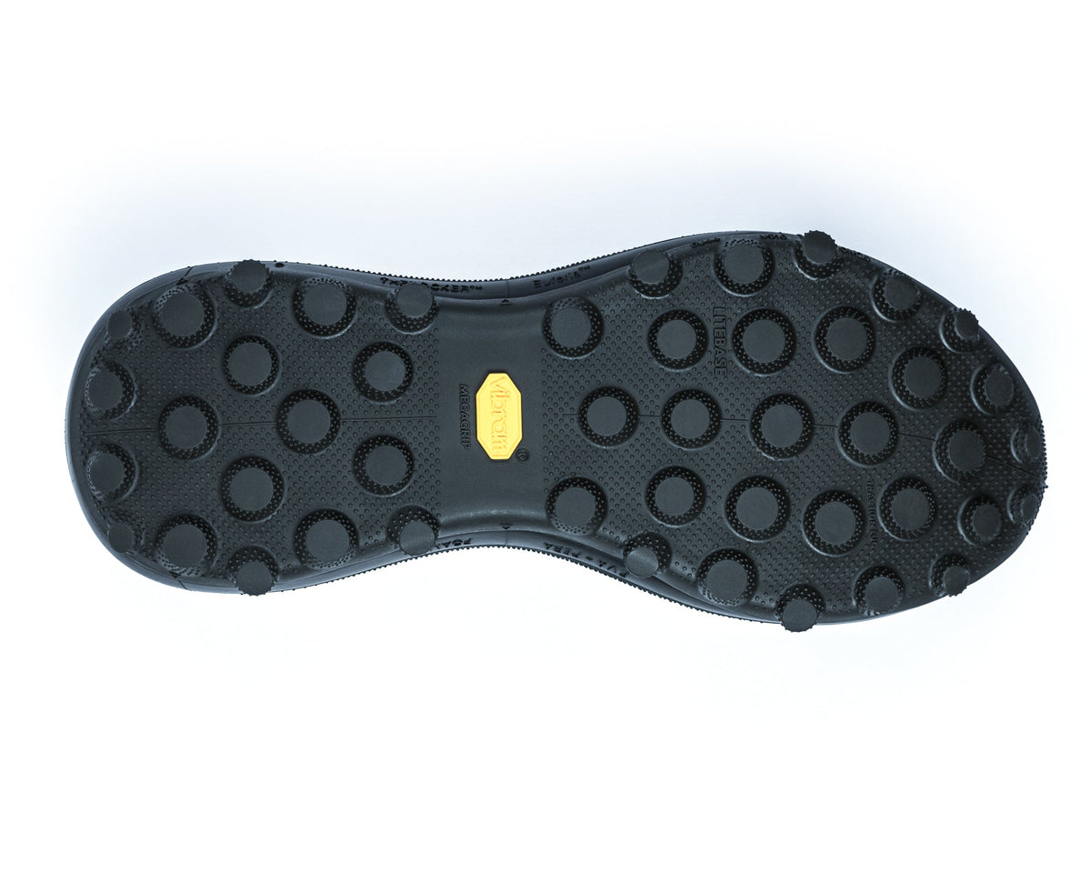 TheROCKER Jet Black by Satisfy, sole view