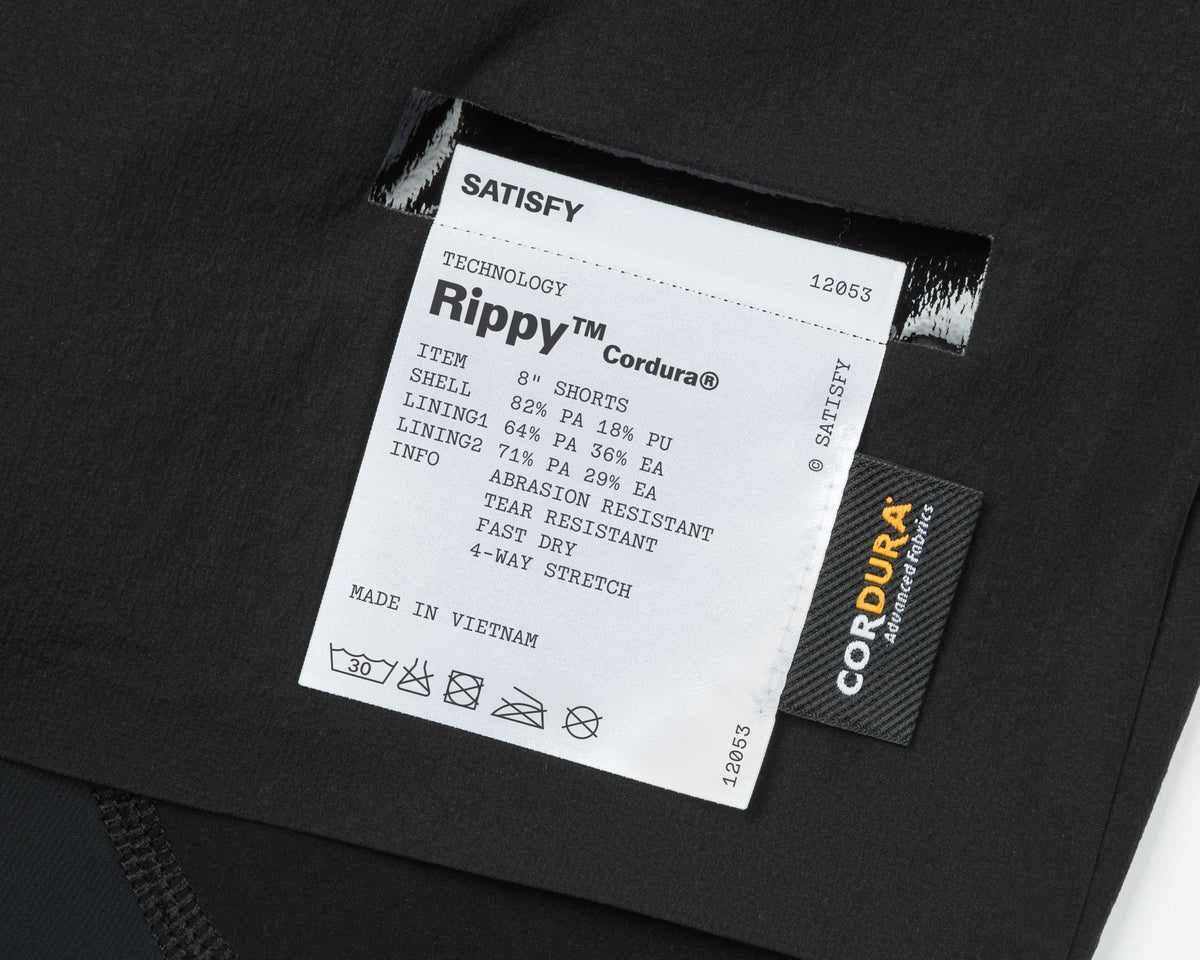Rippy Cordura 8-inch Trail Shorts by Satisfy