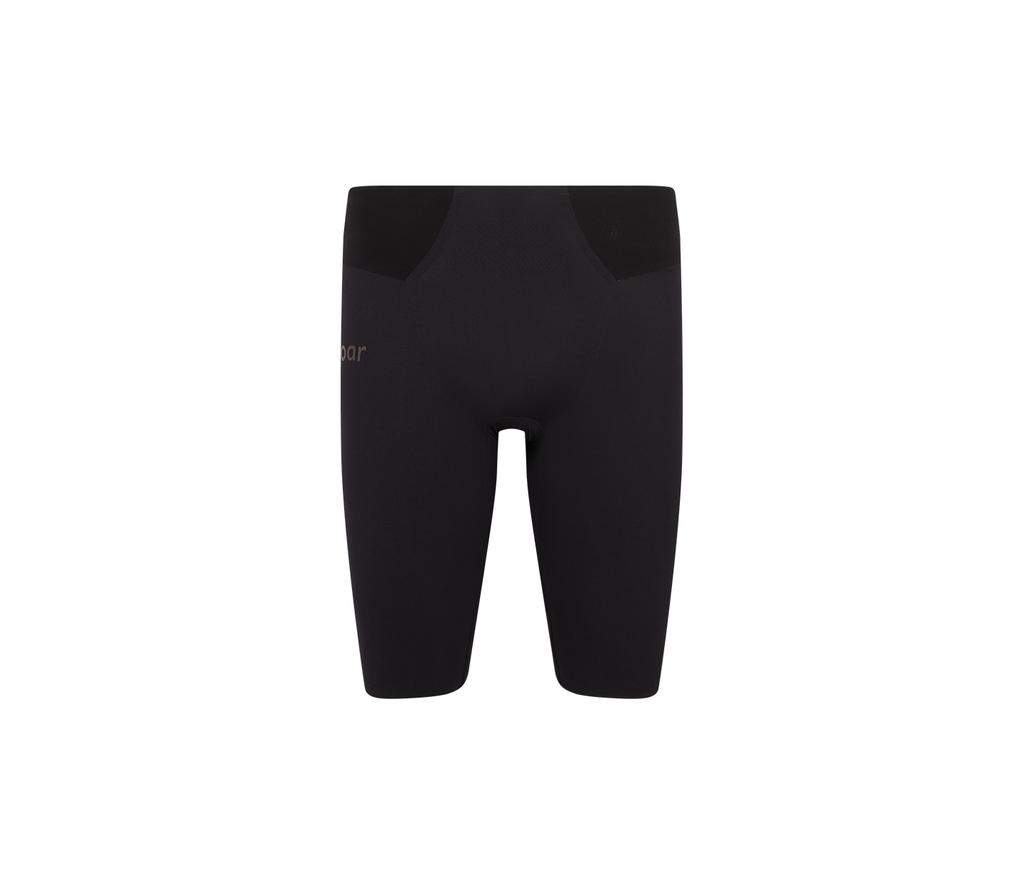 Men's WoolTech Half Tights Black by SOAR, front view