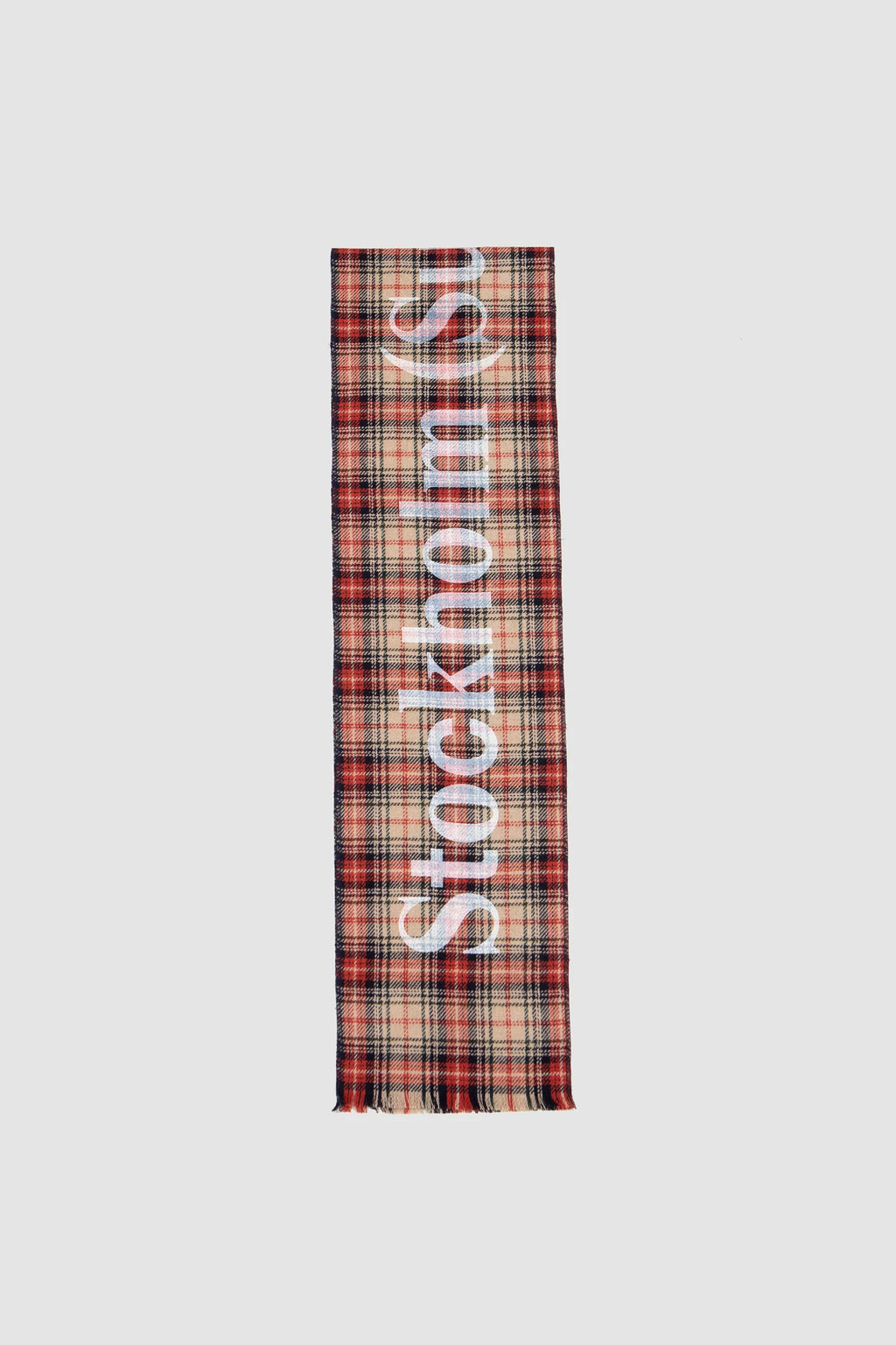 Checked Scarf