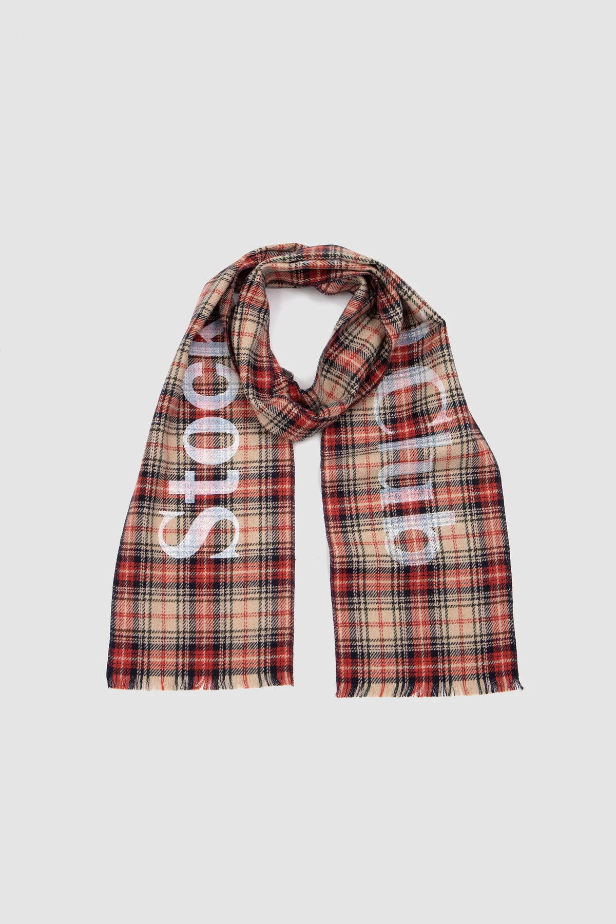 Checked Scarf