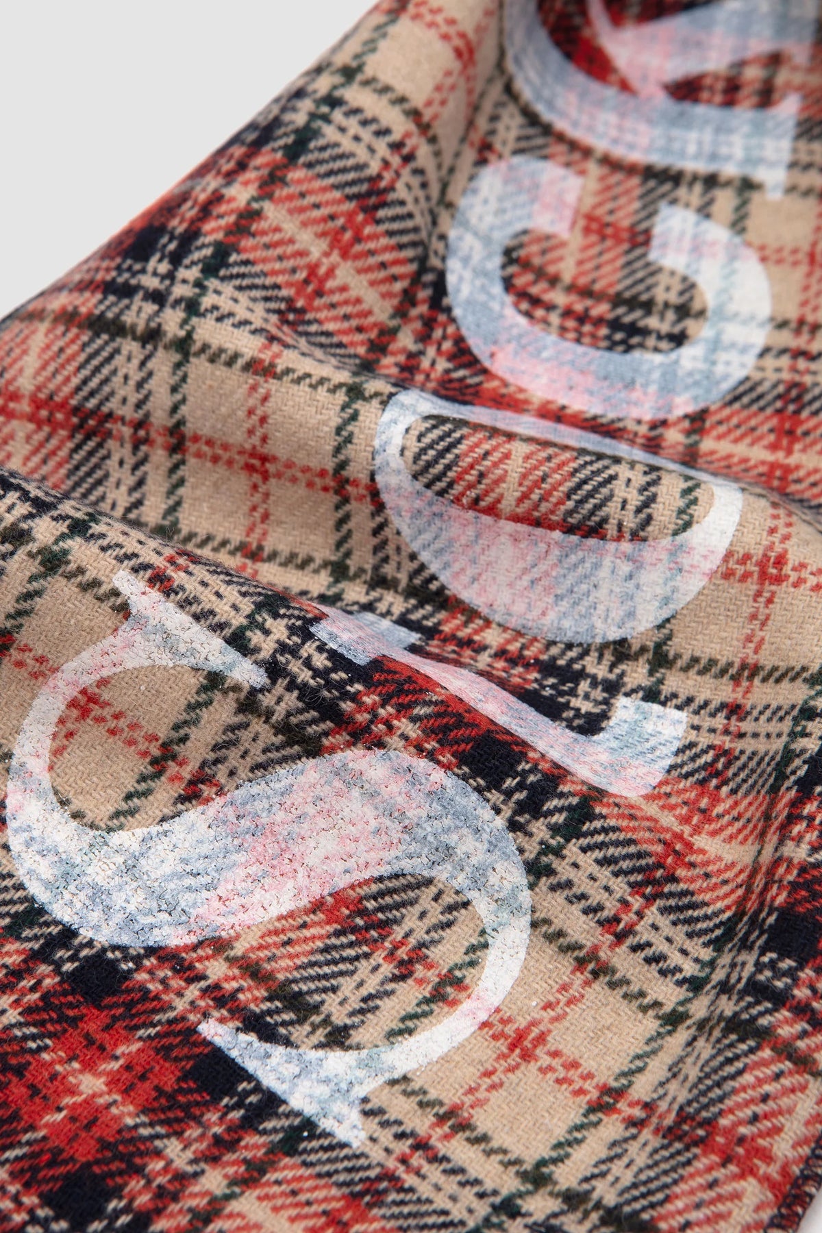 Checked Scarf