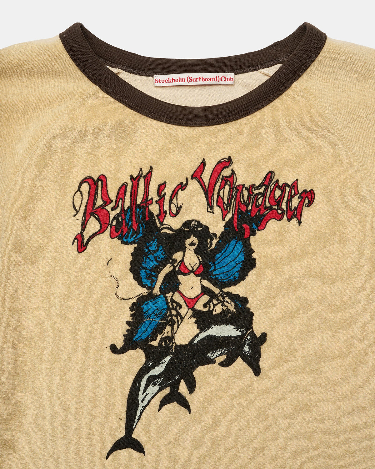 Women's Fitted Terry Tee by Stockholm Surfboard Club