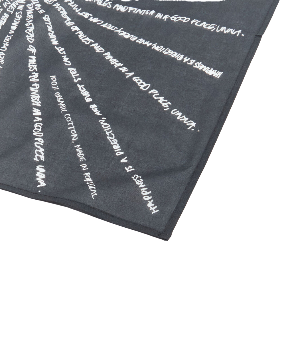 Mantra Scarf Black by UNNA