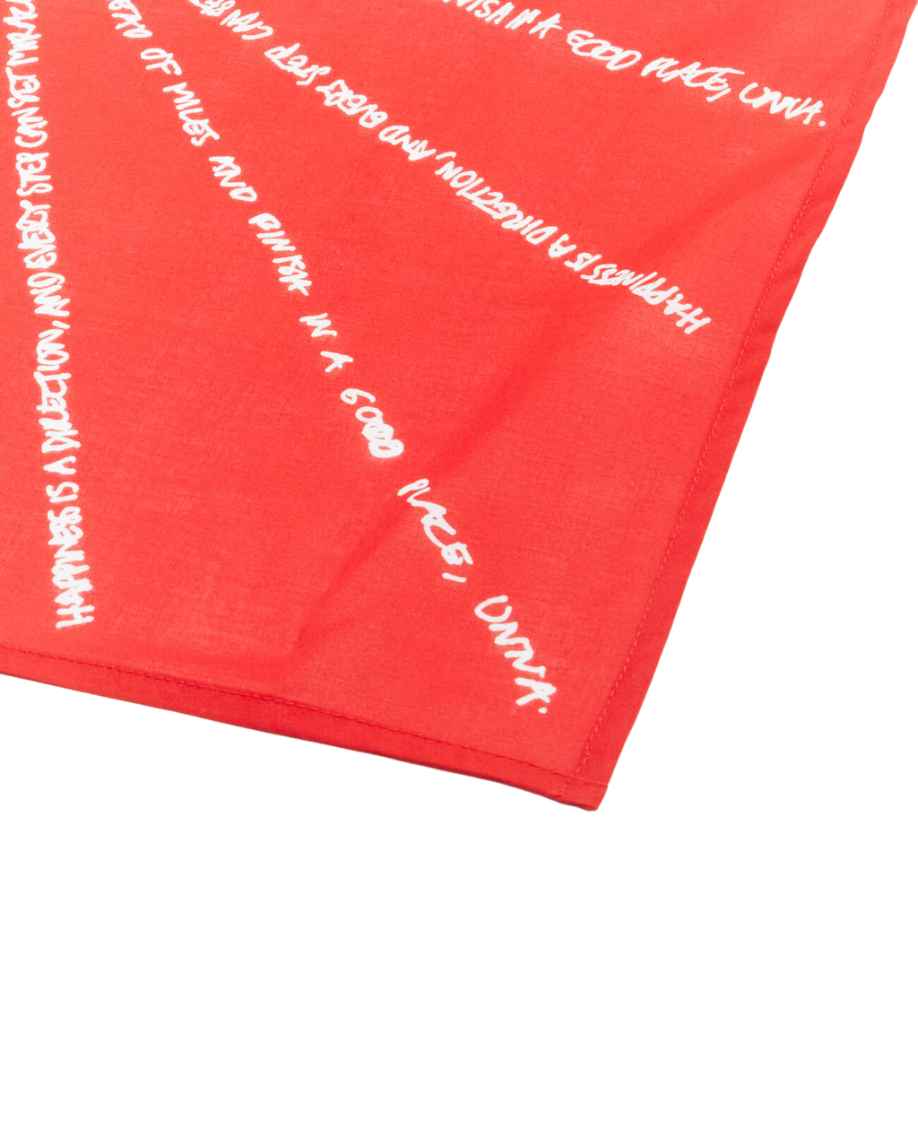 Mantra Scarf Red by UNNA